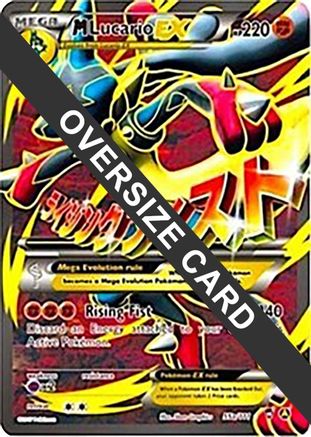 M Lucario EX 55a/111  - Holofoil Jumbo Cards - Promo