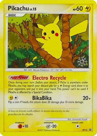 Pikachu DP16  - Holofoil Countdown Calendar Promos - Promo