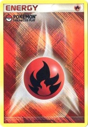 Fire Energy (2009 Unnumbered POP Promo) (2009 Unnumbered POP Promo)  - Holofoil League & Championship Cards - Promo