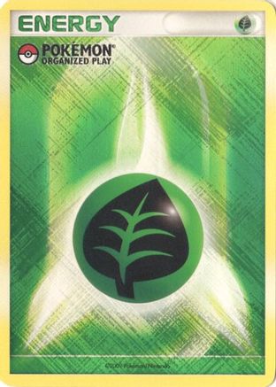 Grass Energy (2009 Unnumbered POP Promo) (2009 Unnumbered POP Promo)  - Holofoil League & Championship Cards - Promo