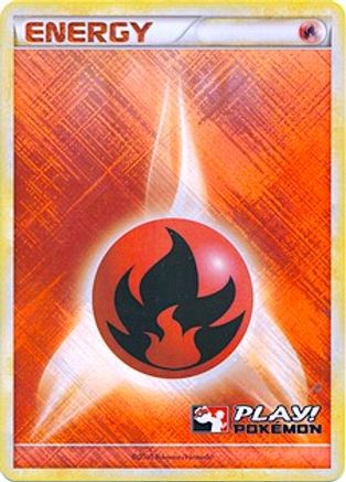 Fire Energy (2010 Play! Pokemon) (2010 Play! Pokemon)  - Holofoil League & Championship Cards - Promo