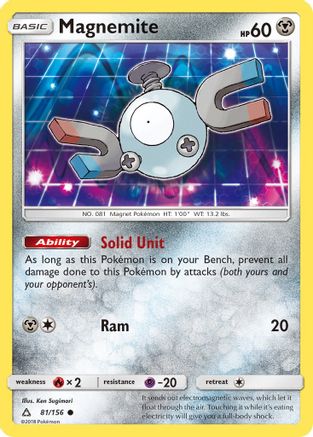 Magnemite (81) (81) 081/156  SM  Ultra Prism - Common