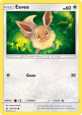 Eevee (104) (104) 104/156  SM  Ultra Prism - Common
