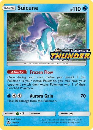 Suicune (Prerelease) SM149  - Holofoil SM Promos - Promo