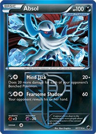 Absol (Moltres Legendary Battle Deck) 067/116  Deck Exclusives - Rare