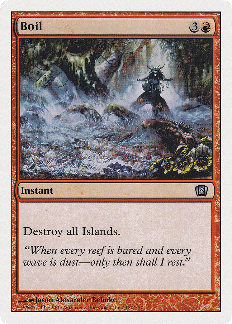 Boil (8ED-180★) - 8th Edition Foil