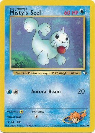 Misty's Seel 088/132  - Unlimited Gym Heroes - Common