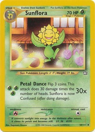 Sunflora 050/111  - Unlimited Neo Genesis - Uncommon