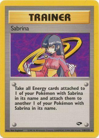 Sabrina (110) (110) 110/132  - Unlimited Gym Challenge - Rare