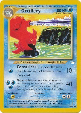 Octillery 034/64  - Unlimited Neo Revelation - Uncommon