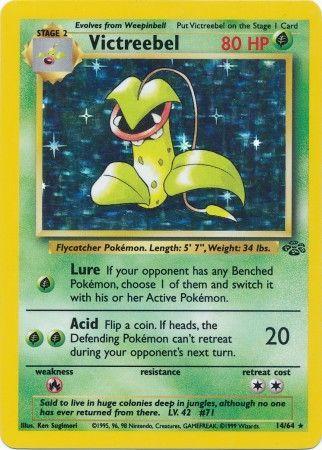 Victreebel (14) (14) 014/64  - Unlimited Holofoil Jungle - Holo Rare