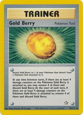 Gold Berry 093/111  - Unlimited Neo Genesis - Uncommon