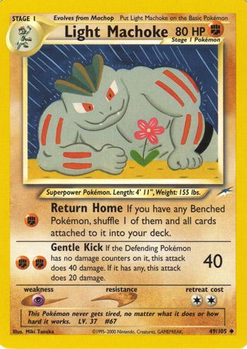 Light Machoke 049/105  - Unlimited Neo Destiny - Uncommon