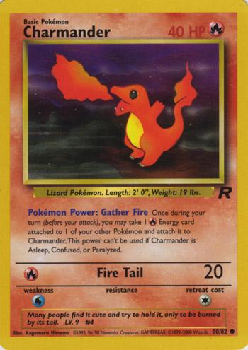Charmander 050/82  - Unlimited Team Rocket - Common