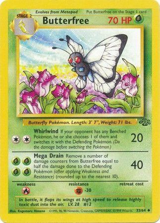 Butterfree 033/64  - Unlimited Jungle - Uncommon