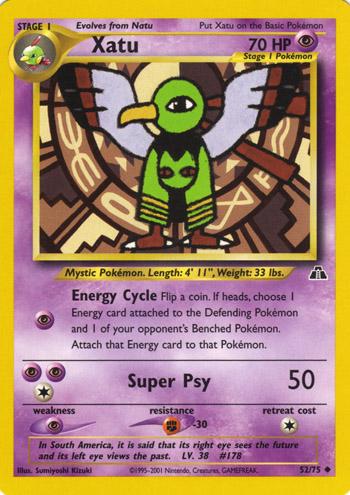 Xatu 052/75  - Unlimited Neo Discovery - Uncommon