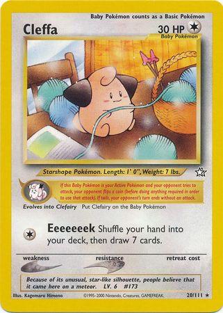 Cleffa 020/111  - Unlimited Neo Genesis - Rare