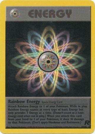 Rainbow Energy (80) (80) 080/82  - Unlimited Team Rocket - Rare