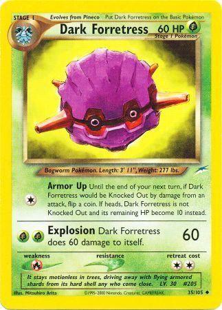 Dark Forretress 035/105  - Unlimited Neo Destiny - Uncommon