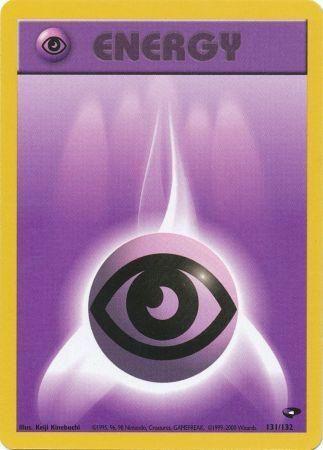 Psychic Energy 131/132  - Unlimited Gym Challenge - Common