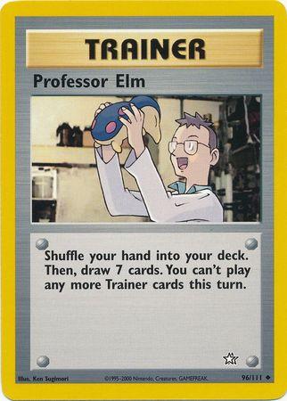 Professor Elm 096/111  - Unlimited Neo Genesis - Uncommon