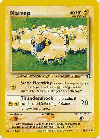 Mareep 065/111  - Unlimited Neo Genesis - Common