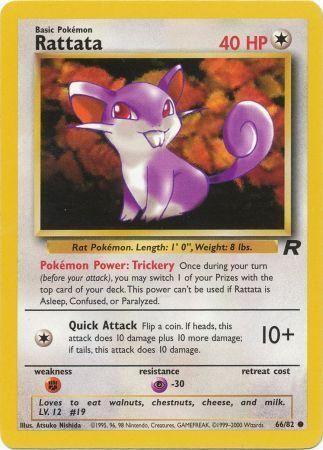 Rattata 066/82  - Unlimited Team Rocket - Common
