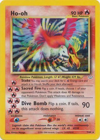 Ho (7) 007  - Unlimited Holofoil Neo Revelation - Holo Rare