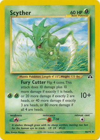 Scyther 046/75  - Unlimited Neo Discovery - Uncommon