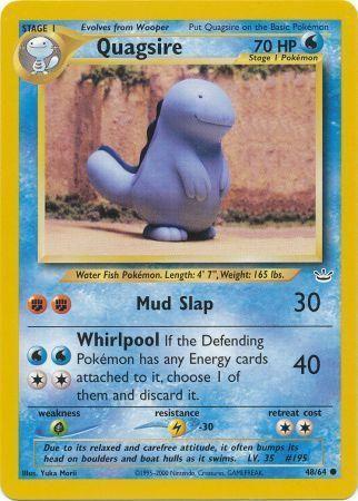 Quagsire 048/64  - Unlimited Neo Revelation - Common