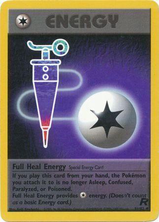 Full Heal Energy 081/82  - Unlimited Team Rocket - Uncommon