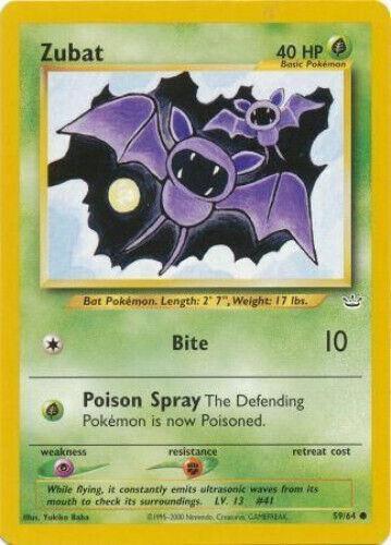 Zubat 059/64  - Unlimited Neo Revelation - Common