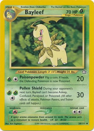 Bayleef (28) (28) 028/111  - Unlimited Neo Genesis - Uncommon
