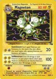 Magneton (11) (11) 011/62  - Unlimited Holofoil Fossil - Holo Rare