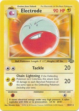 Electrode (18) (18) 018/64  - Unlimited Jungle - Rare