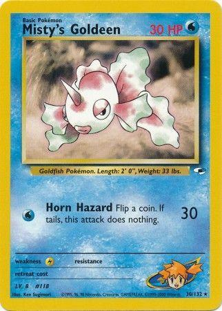 Misty's Goldeen (30) (30) 030/132  - Unlimited Gym Heroes - Rare