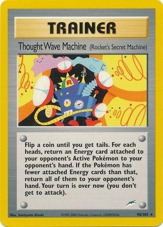 Thought Wave Machine (Rocket's Secret Machine) 096  - Unlimited Neo Destiny - Rare