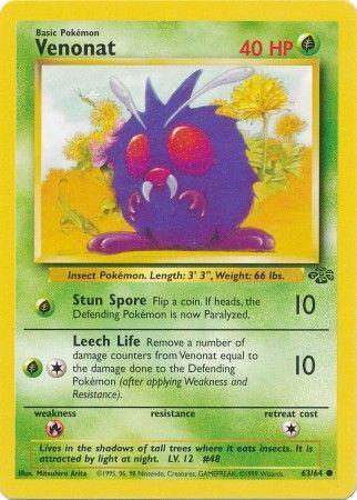 Venonat 063/64  - Unlimited Jungle - Common