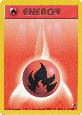 Fire Energy 128/132  - Unlimited Gym Heroes - Common