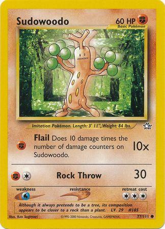 Sudowoodo 077/111  - Unlimited Neo Genesis - Common
