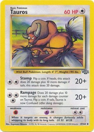 Tauros 047/64  - Unlimited Jungle - Uncommon
