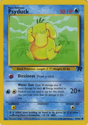 Psyduck 065/82  - Unlimited Team Rocket - Common