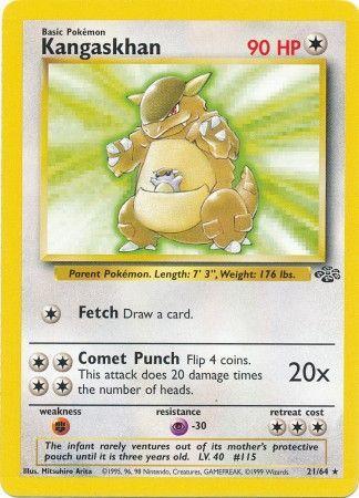 Kangaskhan (21) (21) 021/64  - Unlimited Jungle - Rare