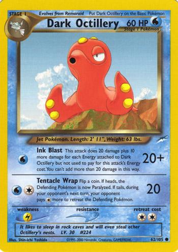 Dark Octillery 062/105  - Unlimited Neo Destiny - Common