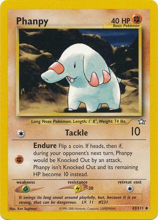 Phanpy 043/111  - Unlimited Neo Genesis - Uncommon