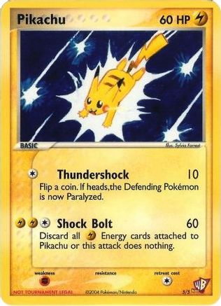 Pikachu 005/5  Kids WB Promos - Promo