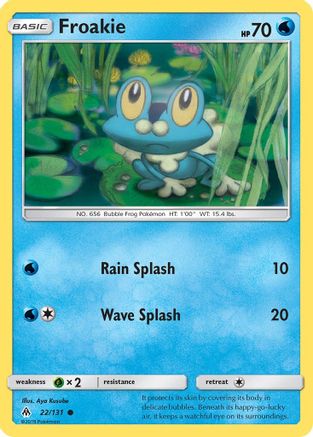 Froakie (22) (22) 022/131  SM  Forbidden Light - Common