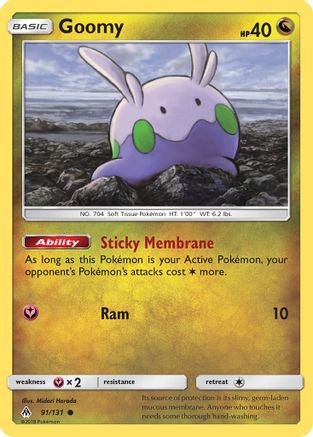Goomy (91) (91) 091/131  SM  Forbidden Light - Common