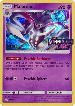 Malamar (Prerelease) [Staff] SM117  - Holofoil SM Promos - Promo
