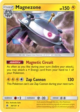 Magnezone (Prerelease Kit Exclusive) 036/131  Deck Exclusives - Rare